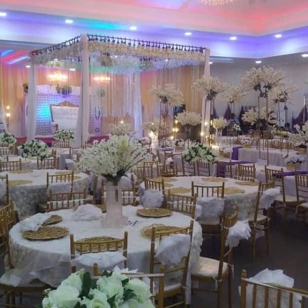 Elegant catering display